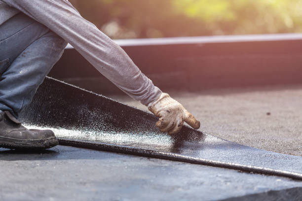 Professional Emergency Waterproofing technician working in Bloomfield Hills, MI